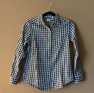 Women Flannel Checked Long-Sleeve Shirt